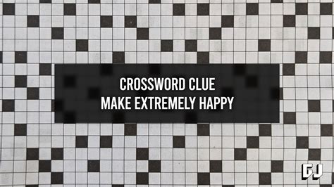 make deliriously happy crossword clue.